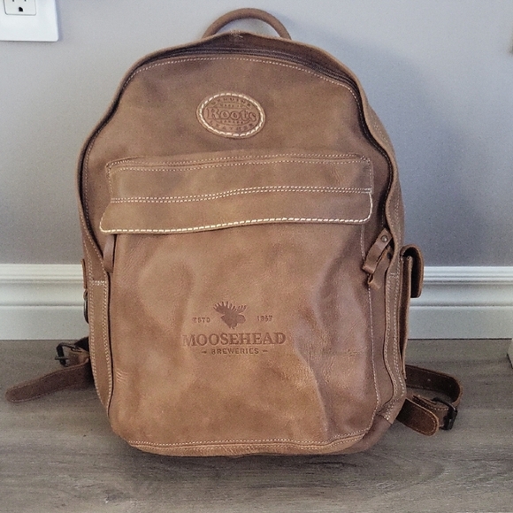 Roots Other - Roots Tribe Leather Back Pack